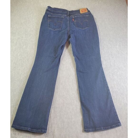 Levis 515 Jeans Womens 8 Blue Bootcut Straight Leg Denim - Picture 7 of 9